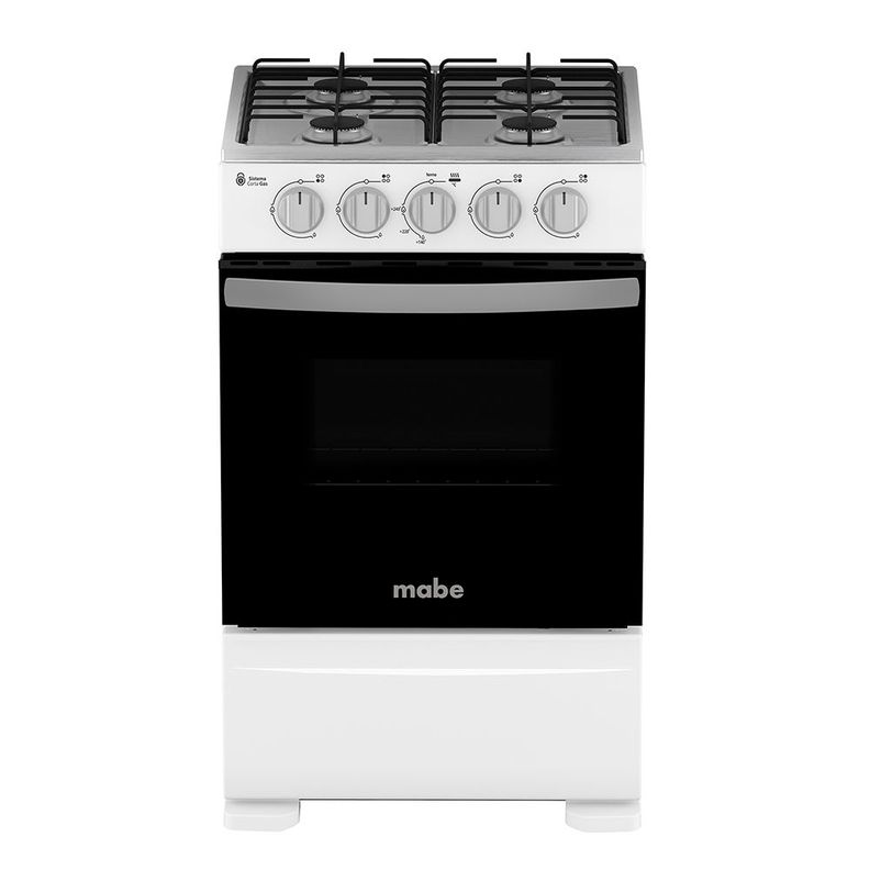 Cocina de Piso a Gas 51 cm Blanco Mabe CMC20ABX-7-0