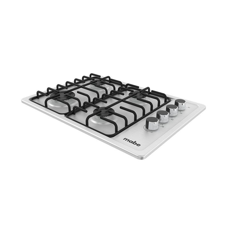 Encimera De Empotre A Gas 60cm Inox Mabe Cmg6044sd-1cl-3