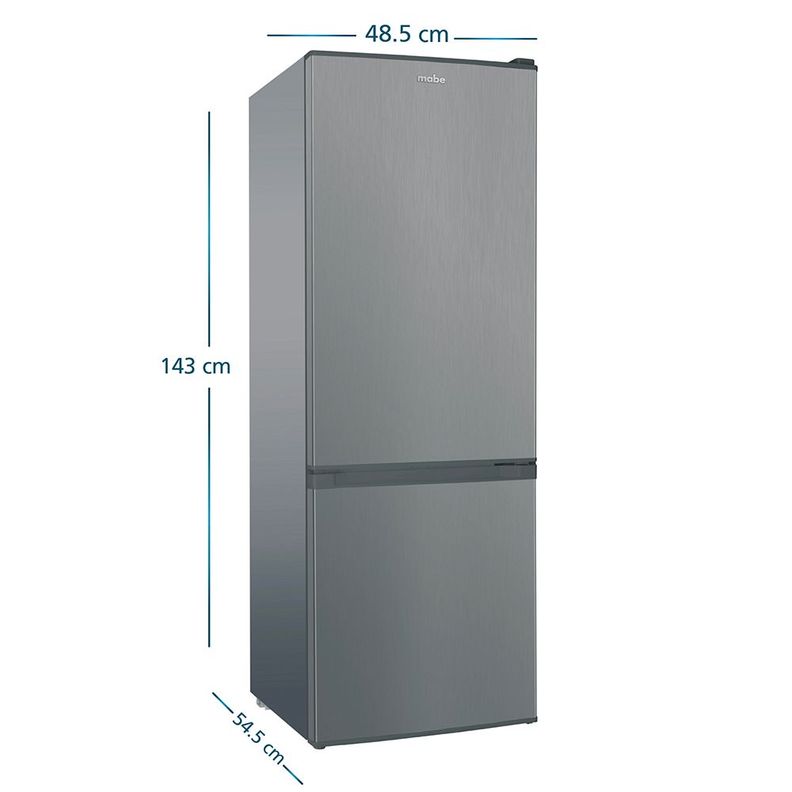 Refrigerador Frost 176 L Brutos Inox Mabe RMB176PXLCX0-1