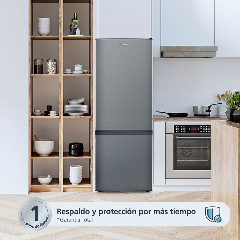Refrigerador Frost 176 L Brutos Inox Mabe RMB176PXLCX0-3