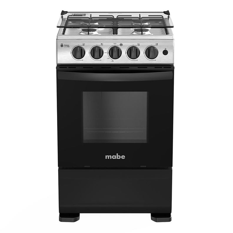 Cocina de Piso a Gas 51 cm Inox Mabe CMC5115AX0-0