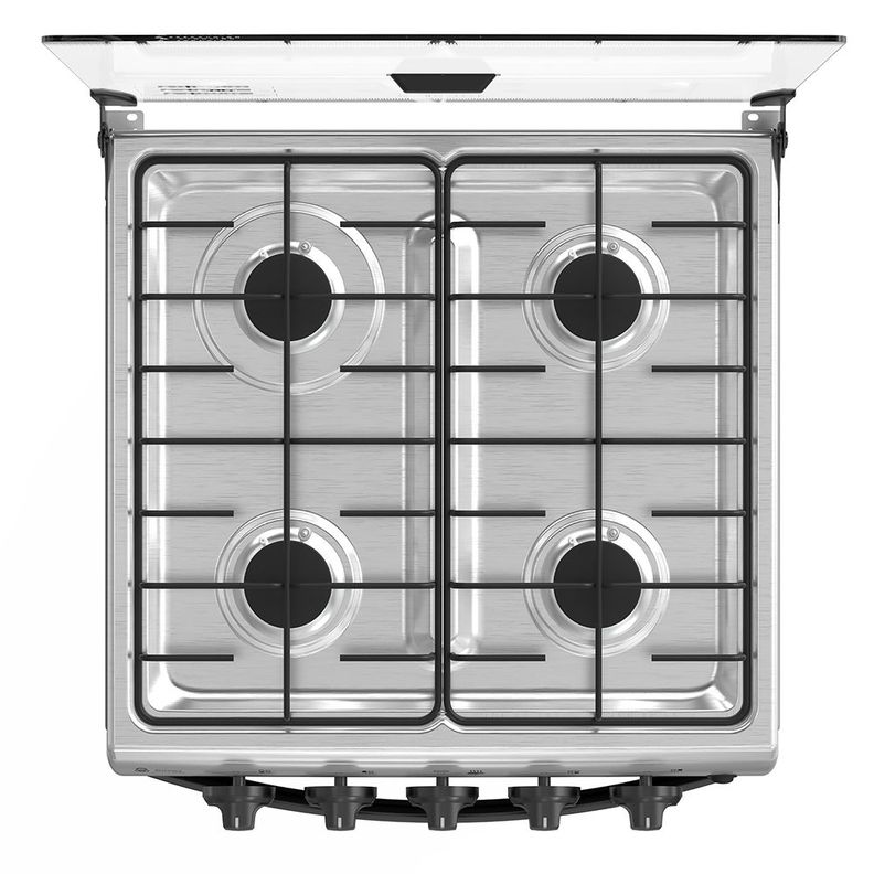 Cocina de Piso a Gas 51 cm Inox Mabe CMC5115AX0-3