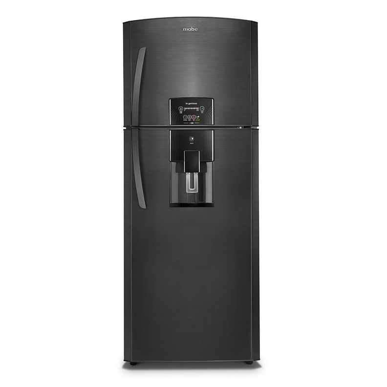 Refrigerador No Frost 400 L Brutos Black Steel Mabe Rmp410fzuc-0