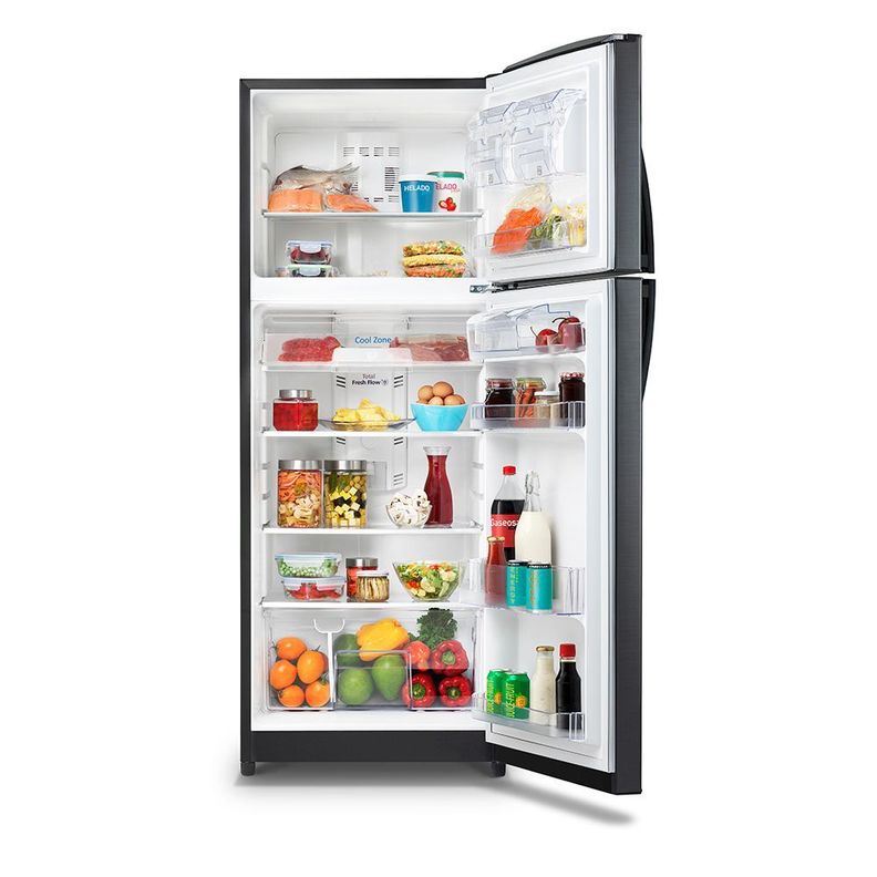 Refrigerador No Frost 400 L Brutos Black Steel Mabe Rmp410fzuc-3
