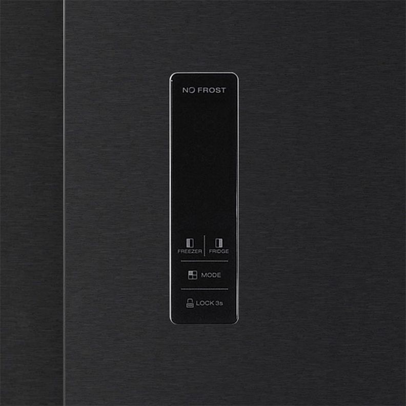 Refrigerador Side by Side 480L Brutos Black Mabe MSC480LKRPS0-8