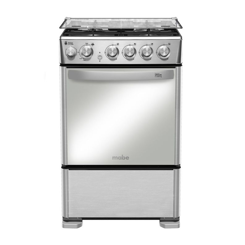 Cocina de Piso a Gas 55 cm Inox Mabe CMC5540FX0-0