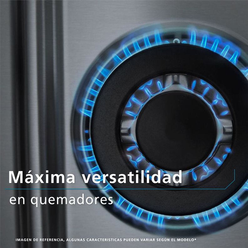 Cocina de Piso a Gas 55 cm Inox Mabe CMC5540FX0-2