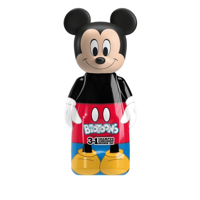 Shampoo 3En1 2D Biotoons Mickey Mouse 300 ML GELATTI
