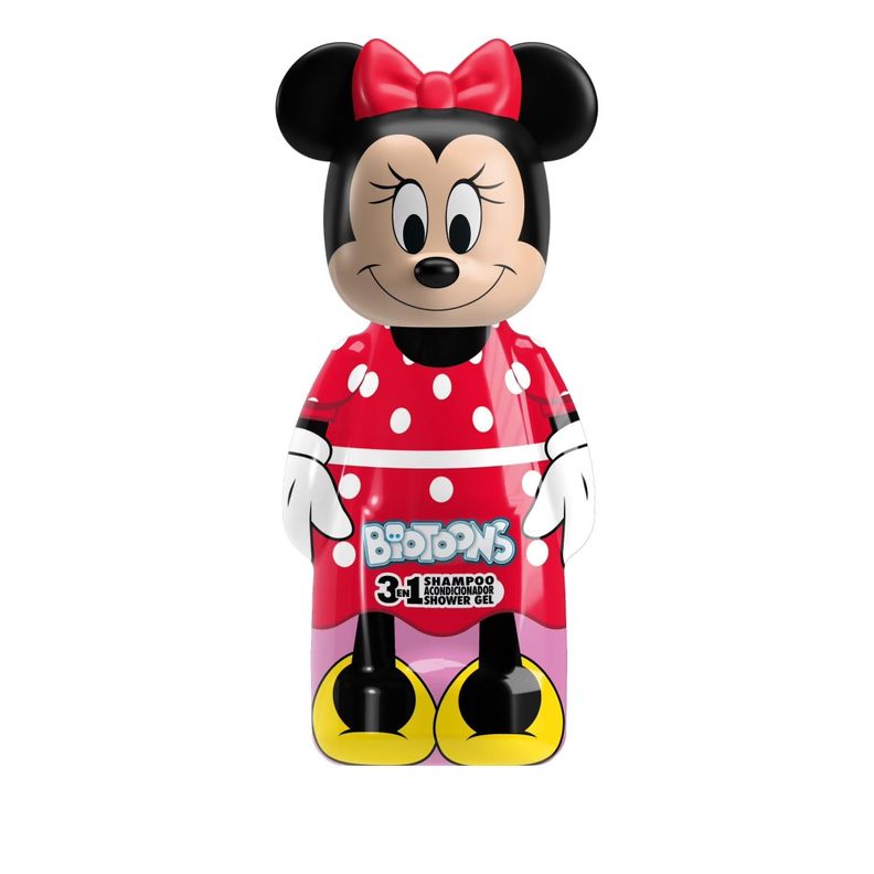 Shampoo 3En1 2D Biotoons Minnie Mouse 300 ML GELATTI