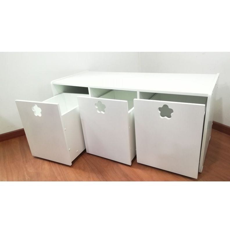 Juguetera 3 M Blanco Flor-3