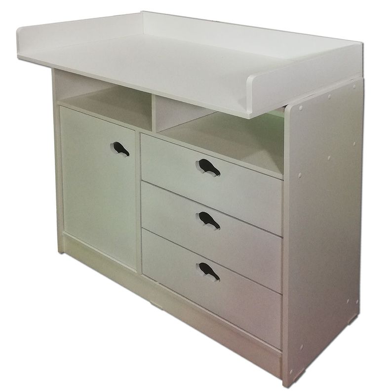 Comoda Mudador Blanco Auto-2