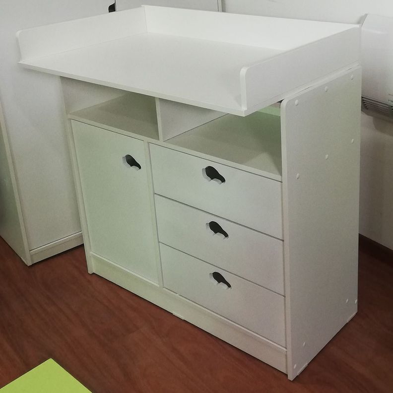 Comoda Mudador Blanco Auto-3