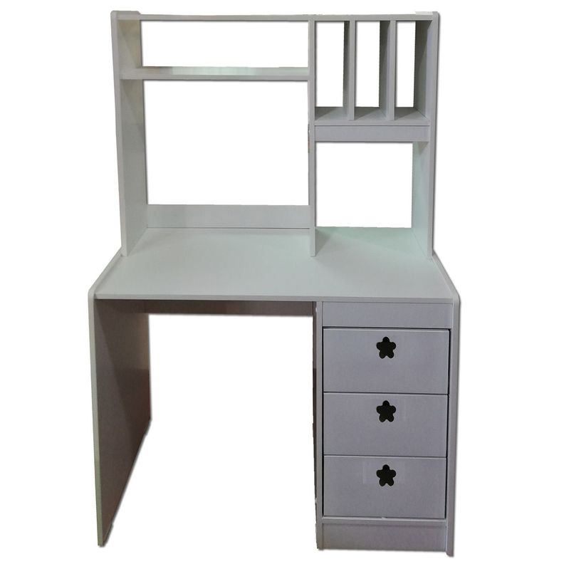 Escritorio Blanco Flor-1