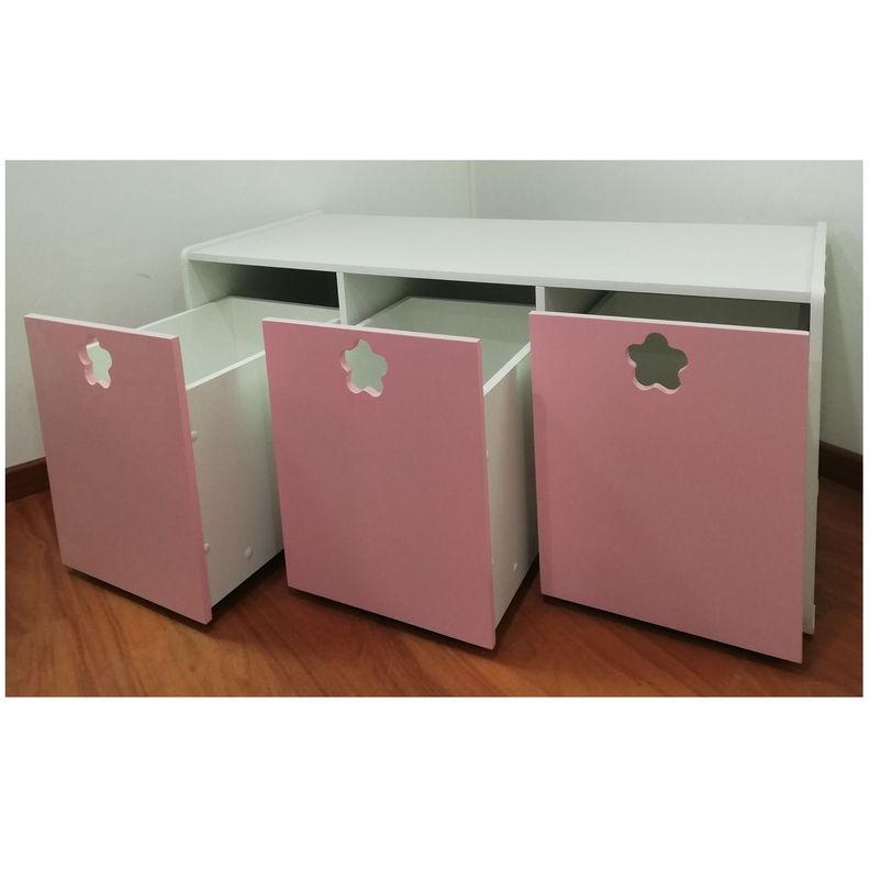 Juguetera 3 M Rosado Flor-4