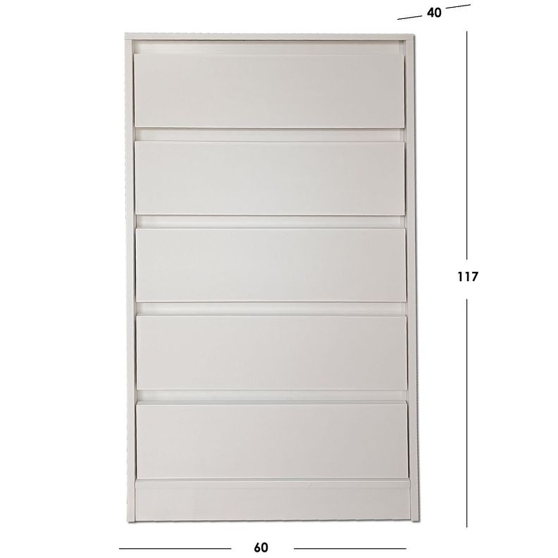 Cajonera 5 C Deco Blanco-3