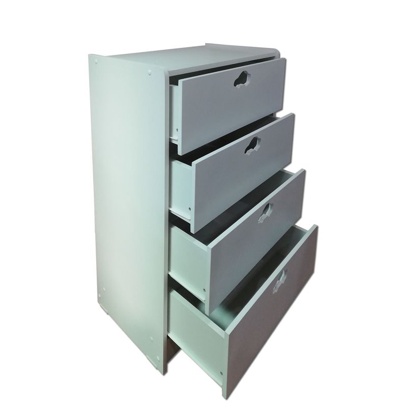 Cajonera 4 C Blanco Auto-0