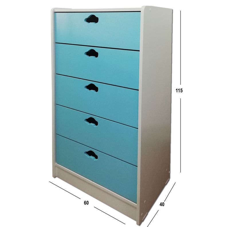 Cajonera 5 C Celeste Auto-1