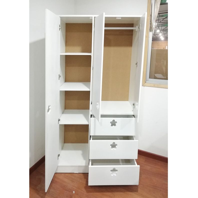 Closet Blanco Flor-4