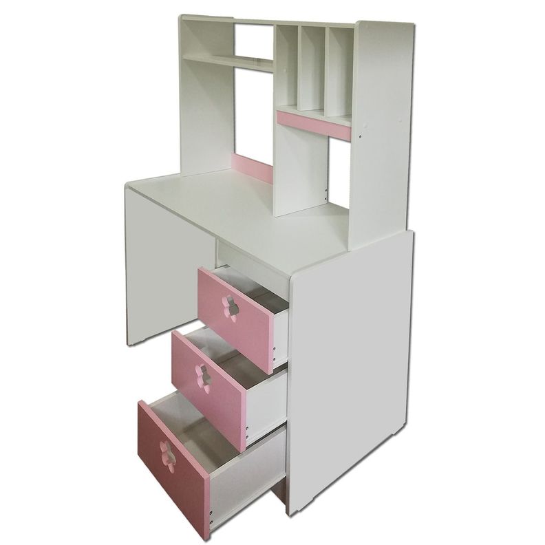 Escritorio Rosado Flor-0