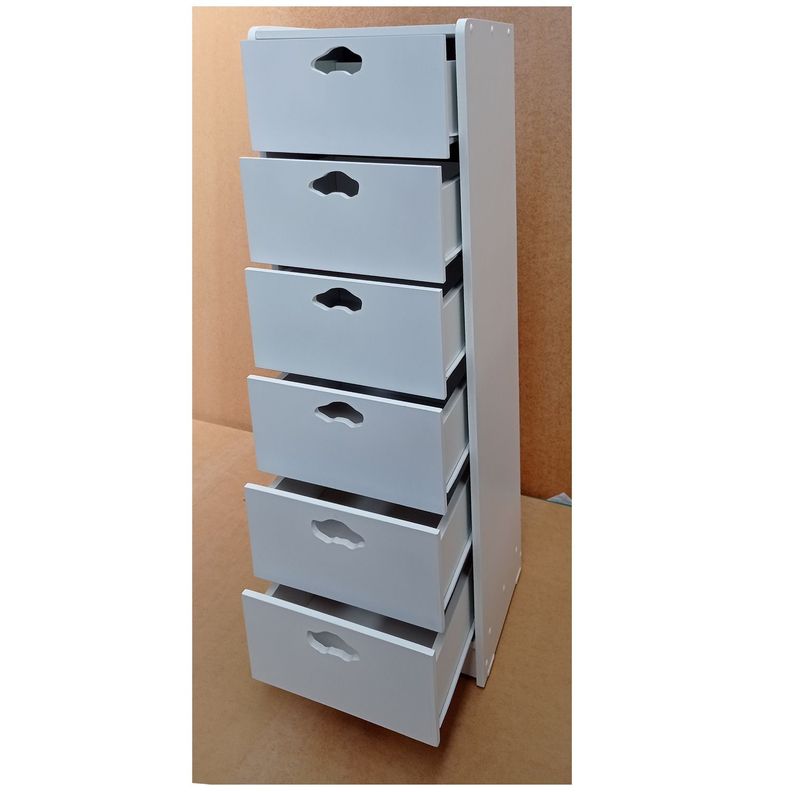 Cajonera 6 C Blanco Auto Slim-4