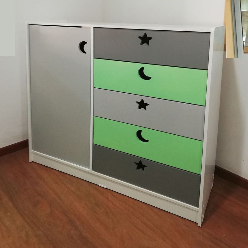 Mini Closet  Verde Gris-3