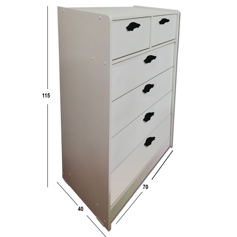Cajonera 6 C Blanco Auto-1