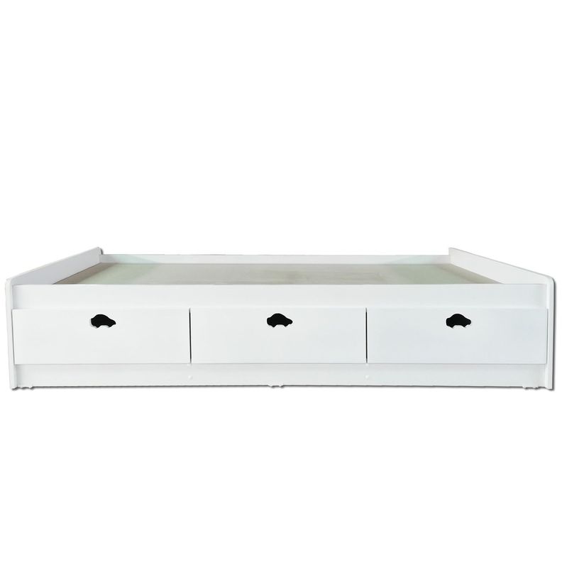Cama 3 C Blanco Auto 1-0