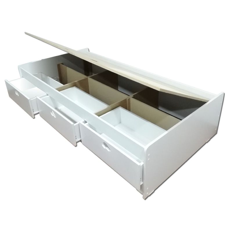Cama 3 C Blanco Auto 1-2