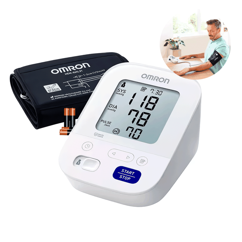 Toma Presión De Brazo Omron Hem-7154 Para Dos Usuarios-0