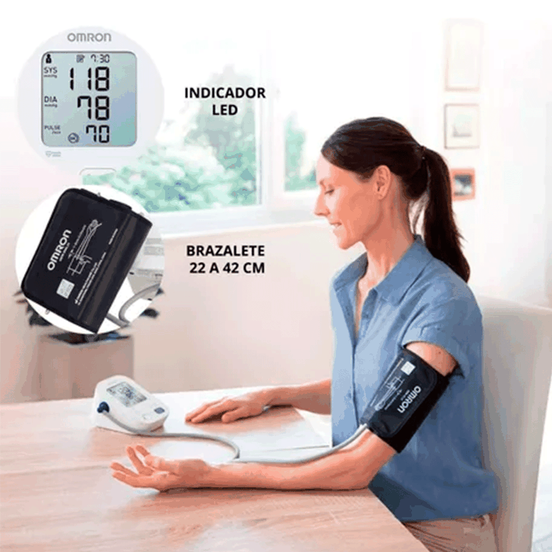 Toma Presión De Brazo Omron Hem-7154 Para Dos Usuarios-5