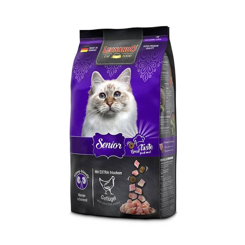 Leonardo gato Senior, bolsa 7.5 kg-0
