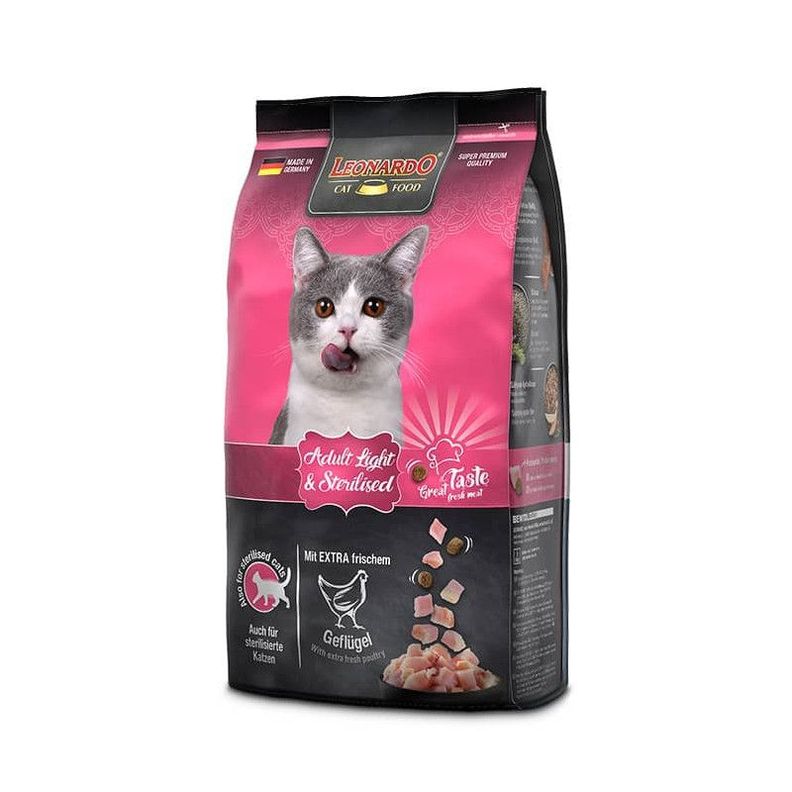 Leonardo Adult Light, bolsa 7.5 kg-0