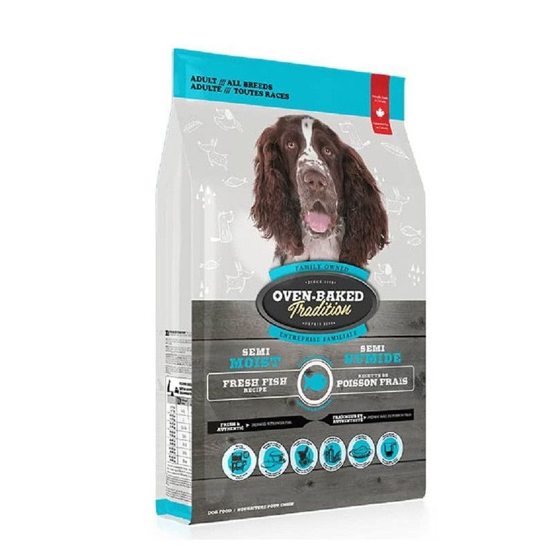 Oven-Baked Semi Moist All Breeds Fish, bolsa 2.27 kg-1