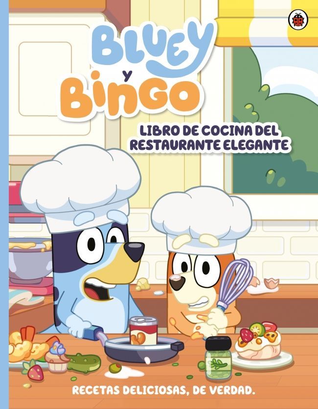 Bluey y Bingo - Cocina del restaurante elegante - BBC-0