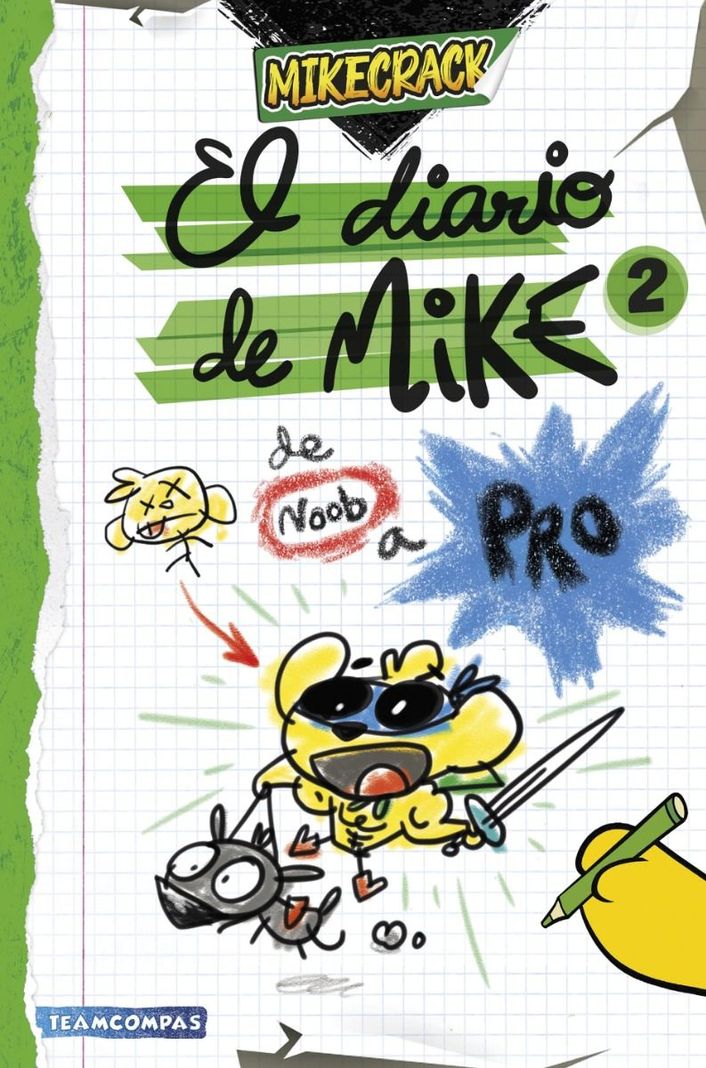Libro El diario de Mike 2: De noob a pro - Mikecrack-0