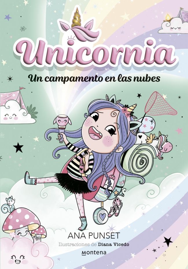 Libro Unicornia 5: Un campamento en las nubes - Ana Punset-0