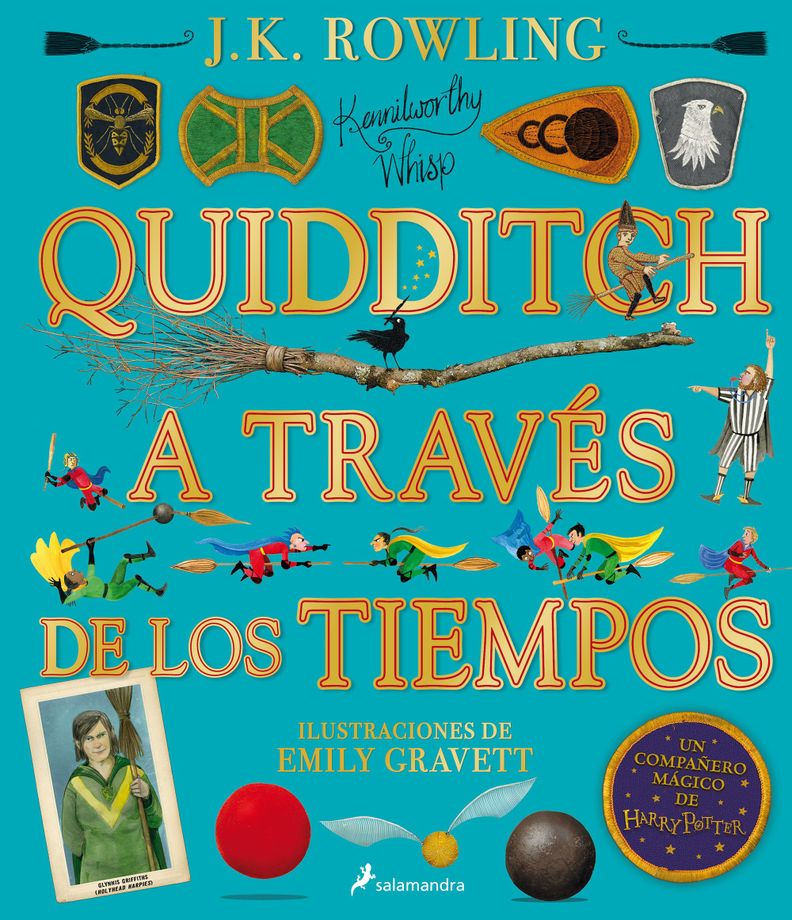 Quidditch A Través De Los Tiempos - Ilustrado - Jk Rowling-0