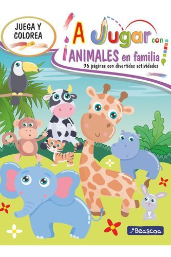 Libro A Jugar Con Animales En Familia - Beascoa-0