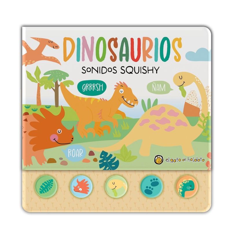 Libro Dinosaurios *Sonidos Squishy* -  Editorial Guadal S.A.-0