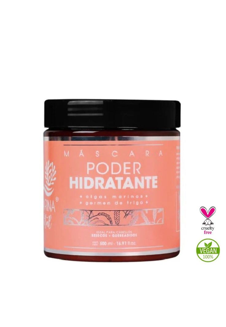 Mascara Poder Hidratante 500 ml Marina Vital-1