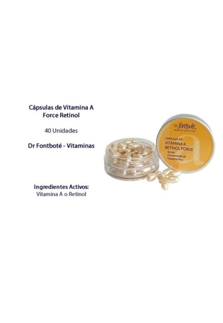 2093  Serum VIT. A Cáps FORCE RESTAURADORA RETINOL 40 u-1