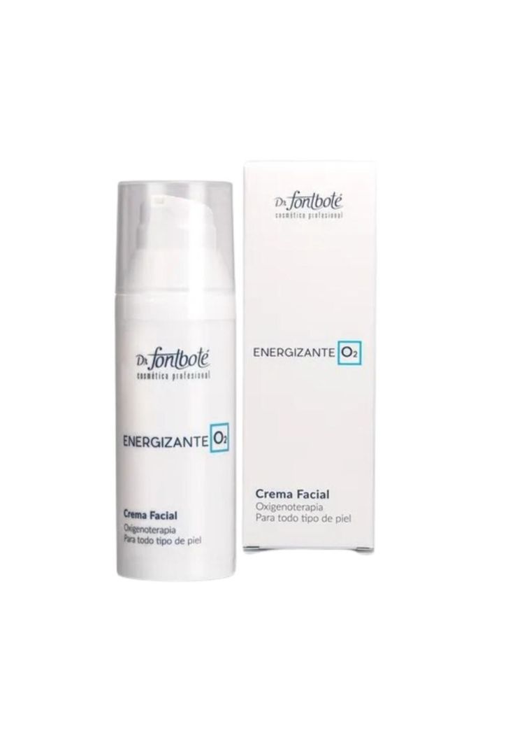 Crema Facial Energizante O2 50 Ml Blanco
