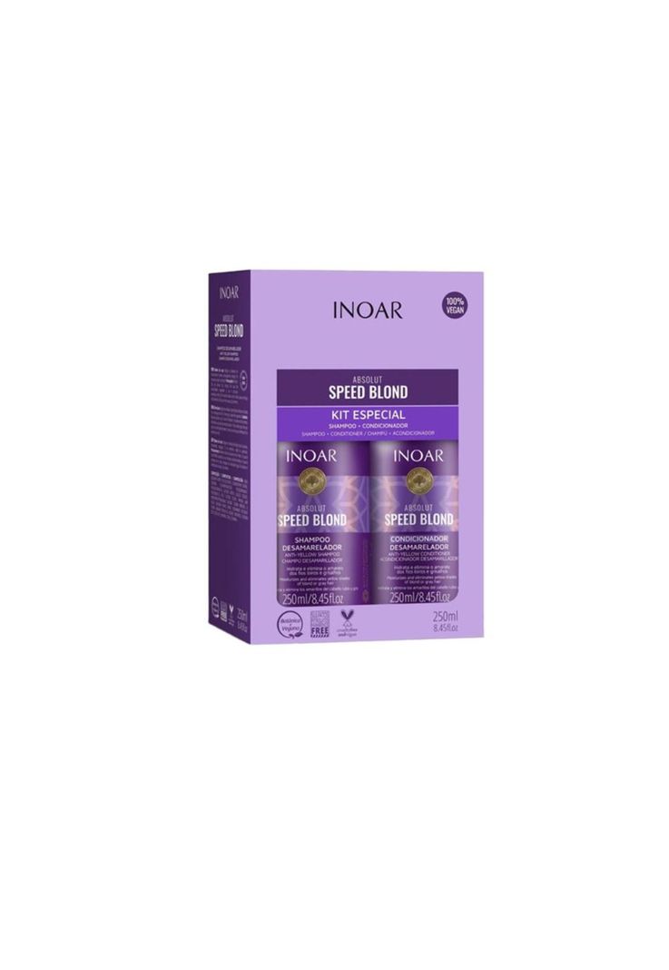 Shampoo y Acondicionador Matizador Speed Blond Pack-0