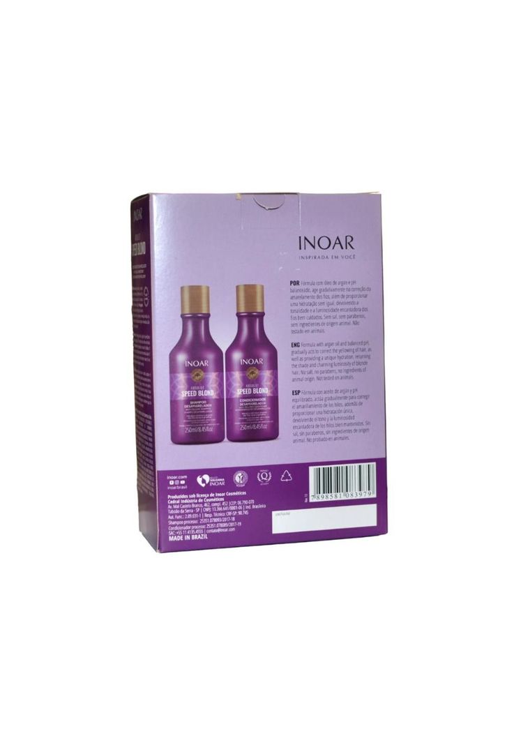 Shampoo y Acondicionador Matizador Speed Blond Pack-1