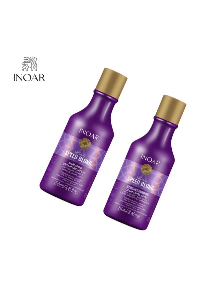 Shampoo y Acondicionador Matizador Speed Blond Pack-4