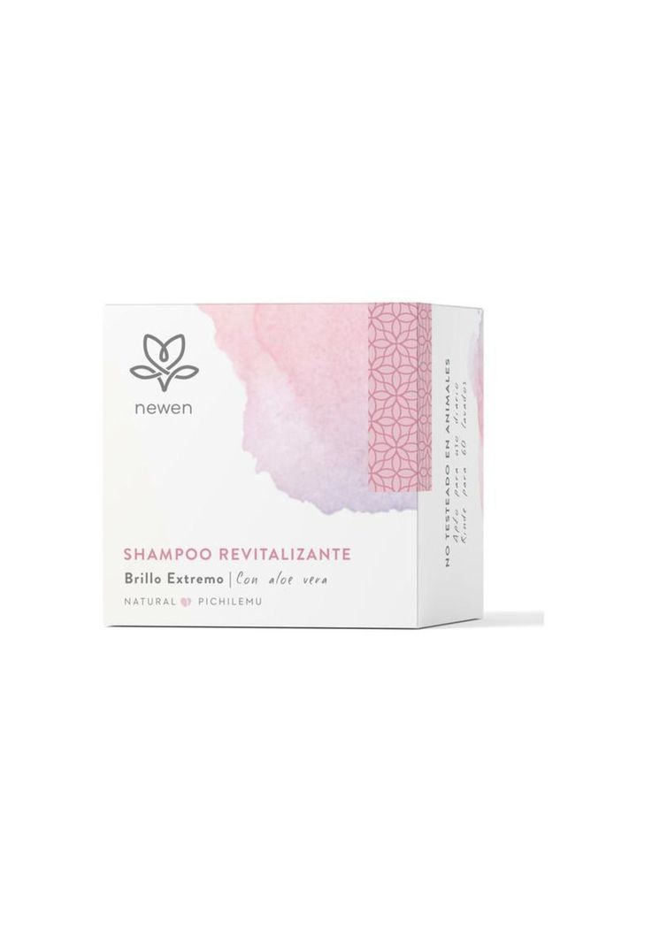 Shampoo Solido Revitalizante Con Aloe Vera Newen-0
