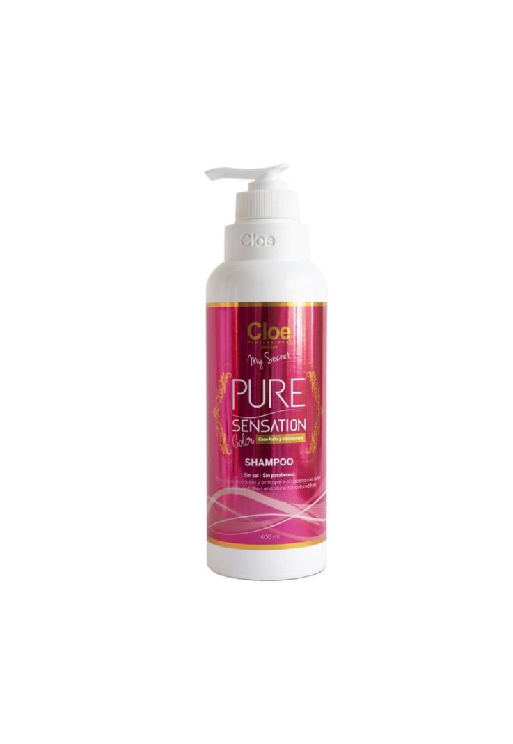 Shampoo Pure Sensation Color Cabello Tinturado 400ml Cloe-0