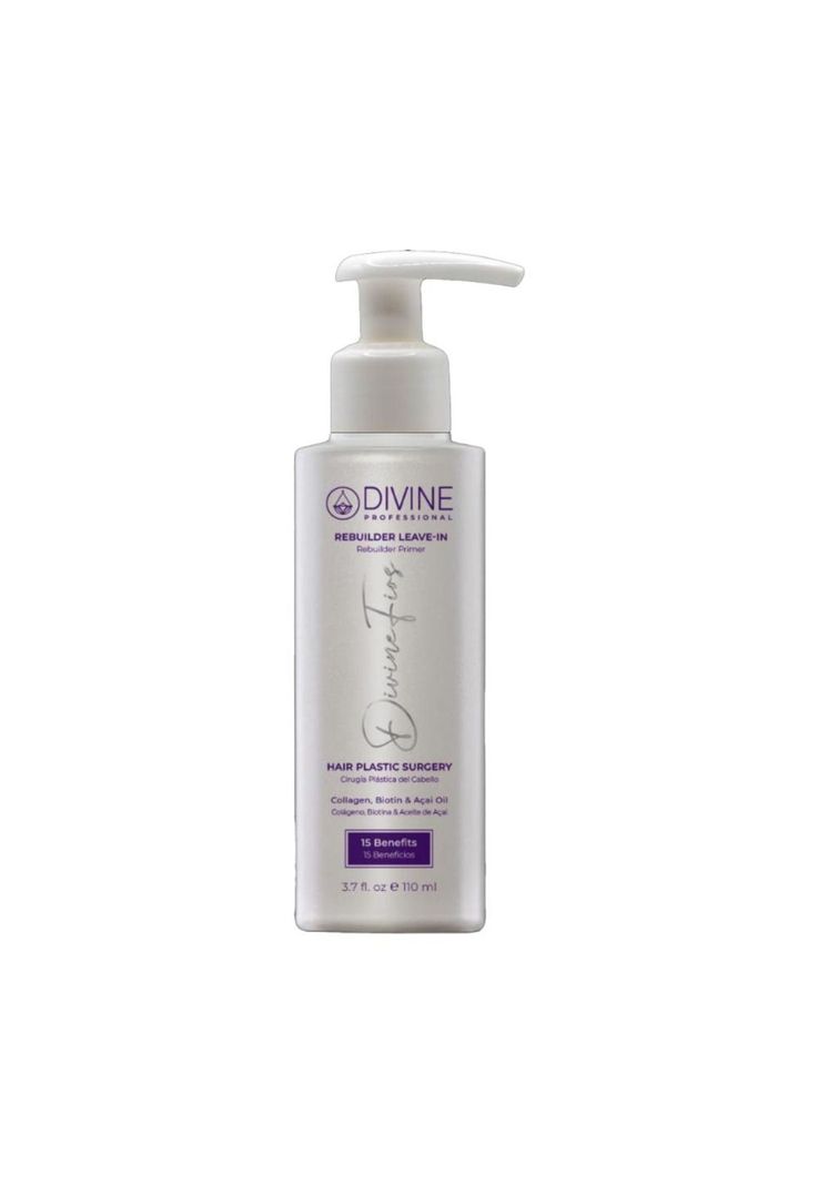Anti-Frizz Rebuilder Leave In 110 ml Divine Professional Blanco