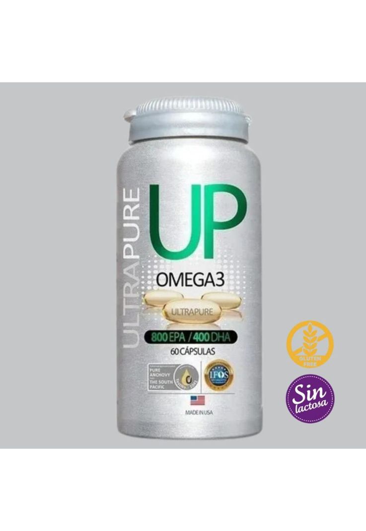 Omega 3 Up UltraPure, 800 EPA/ 400 DHA (60 caps)-3