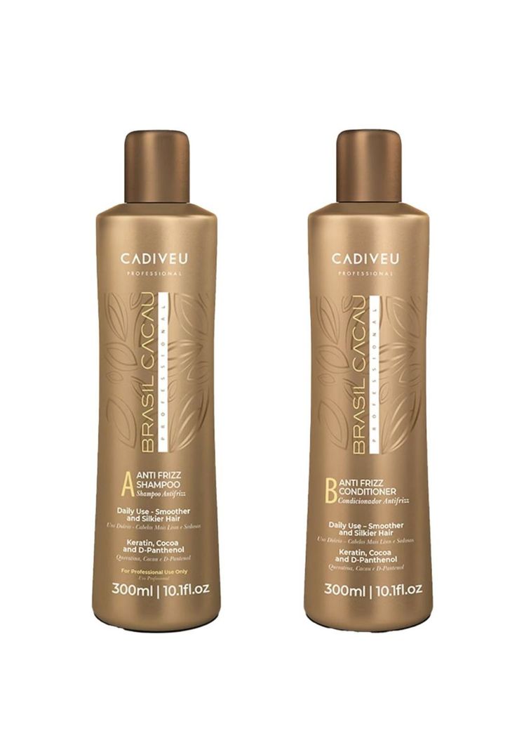 Shampoo y Acondicionador Brasil Cacau 300 ml c/u-0